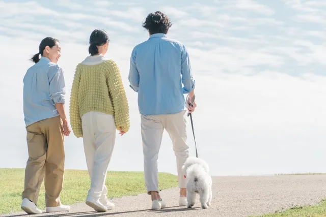 共依存母子と父親