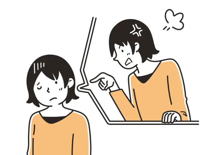 自己肯定感が低い女性